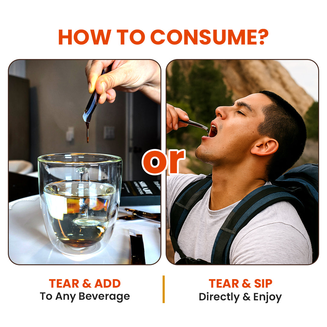 Shilajit Honey Sticks – Pure Himalayan Shilajit Resin Infused with Natural Honey